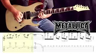 Metallica - Enter Sandman Solo. Guitar Tabs.
