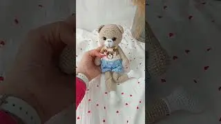 Мишутка в комбинезоне. В наличии. МК мой