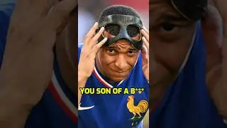 Mabbpe to Lewandowski : You son of a b*** France vs Poland 