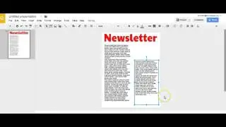 Newsletters from Google Slides