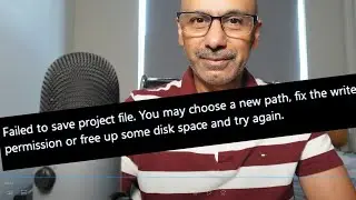 HOW TO FIX FAILED TO SAVE PROJECT FILE IN FILMORA 