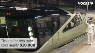 Японский поезд с билетами по $3-10 тыс