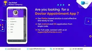 Flutter Doctor Appointment App