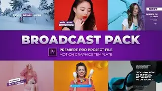 Modern Broadcast Pack Motion Graphics Templates