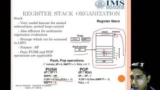 Register Stack Organization
