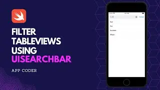Filter Table View Using UISearchBar | Swift