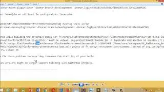 instead of org.springframework.boot:spring-boot-starter-parent,please verify your project structure