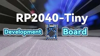 Waveshare RP2040-Tiny Board, Based On Official RP2040 Dual Core Processor, Optional USB Port