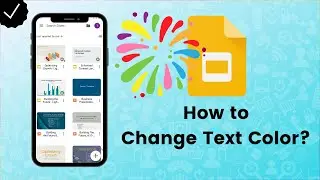 How to Change Text color in Google Slides?
