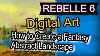 Discover the Magic of Painting a Watercolour Abstract in REBELLE 6!