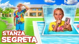 HO COSTRUITO UNA STANZA SEGRETA IN PISCINA NELLA NOSTRA VILLA!