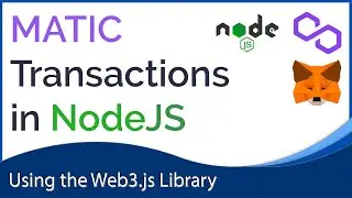MATIC Transactions in NodeJS | Web3.js Library