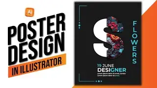 How To Create Amazing Poster Design in Adobe Illustrator I 