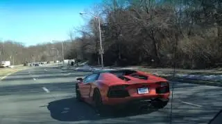 Chasing an Aventador Roadster!!