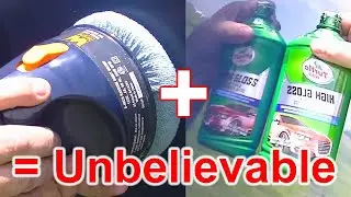 Orbital Polisher Review WEN 6010 6 Inch Using Turtle Wax High Gloss on Old Painted Free Sail Boat