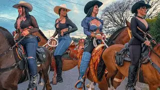 Amazing Rodeo in COLOMBIA 2025 😍 The Most Beautiful Women Riding 🐴