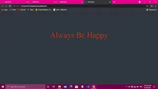 Text Animation 2021 by using HTML and CSS