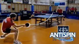 WILD Antispin Game Vs Blocker | Dr. Neubauer A-B-S | Table Tennis Match