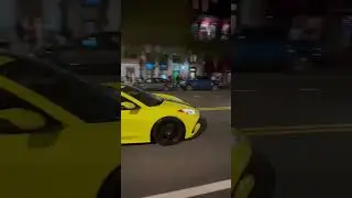 C8 z06 in the streets of DC