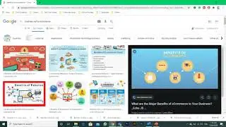 I made a simple Presentation In Microsoft PowerPoint On E-Commerce website