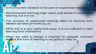 77  Reinforcement learning versus supervised