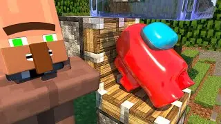 Minecraft Us Among Mine - SoftBody Animation