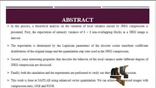 Approximate DCT Image Compression using Inexact Computing - MyProjectBazaar