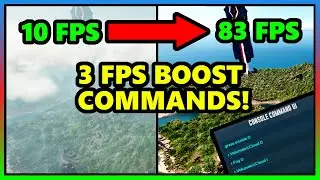 Ark Ascended - Boost your FPS with these 3 Commands | Ark Survival Ascended - NO Grass, Clouds, Fog