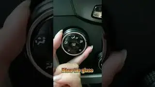 How to quickly remove fog on rainy days?