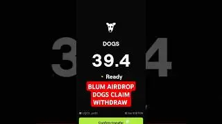 BLUM AIRDROP DOGS CLAIM WITHDRAW TELEGRAM 
