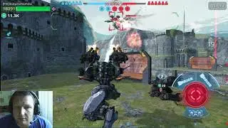 War Robots ПЕРВАЯ Твстреча с ЛИЧом