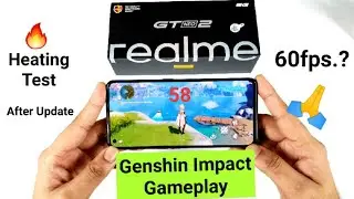 Realme GT Neo 2 Genshin impact gameplay After Realme Ui 3.0 Update with FPS Meter 😱🤔🙏