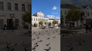 На центральной площади ⛲️