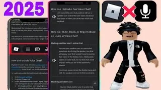 How To Get Voice Chat On Roblox (2025) | Enable Voice Chat in Roblox