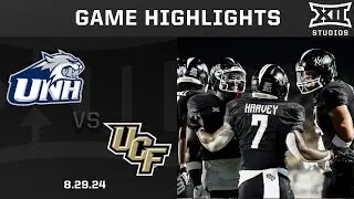 New Hampshire vs. UCF Game Highlights | 2024 Big 12 Football