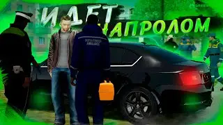 SKODA OCTAVIA НЕОЖИДАННО ПОДРЕЗАЛА ЭКИПАЖ ДПС В ПОГОНЕ | GreenTech Rp CRMP