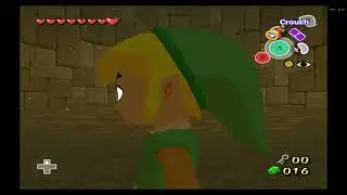 Wind Waker. Wind Temple room 6 visual model coord fix to its collision in blender P2