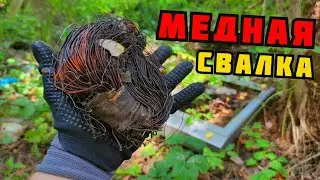 PLASTILIN. НОВАЯ МЕДНАЯ СВАЛКА! ПОИСК МЕДИ И МЕТАЛЛОЛОМА В СЕЛЕ НА СВАЛКЕ. КАК ЗАРАБОТАТЬ ДЕНЬГИ