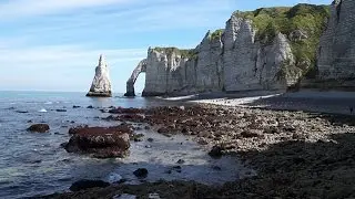 Провинциальная Франция. Самый популярный туристический город Нормандии - Этрета