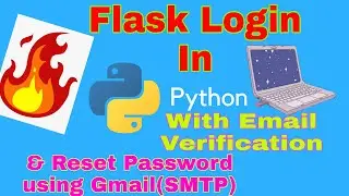 Python Flask Login with Email Verification Using Gmail(SMTP) || #PythonProgramming #DemoVideo ||