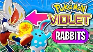 Can you beat Pokémon Scarlet and Violet using ONLY RABBITS?