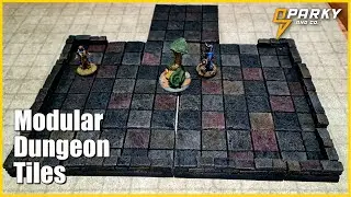 Modular Dungeon Tiles | How to craft basic tiles for Tabletop Role Playing Games