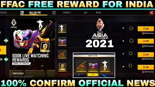 FREE FIRE ASIA CHAMPIONSHIP REWARDS , FREE FIRE ASIA CHAMPIONSHIP REDEEM CODE EMOTE & GLOO WALL