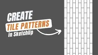 Create a repeating tile texture in SketchUp