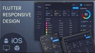 Responsive Admin Panel or Dashboard - Flutter UI - Speed Code