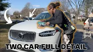 🚗🤬LIVE Nasty Disaster Car Cleaning Volvo XC90 ‘n’ Kia Forte 