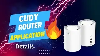 Cudy Router app control and  super view