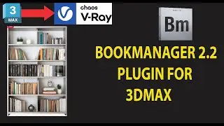 Modeling Bookshelf With Book Manager Script For 3ds Max|Guri Studio