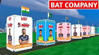 Famous Cricketer and their Bat brand name