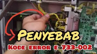 Mengatasi kode error e 733-002 pada mesin fotocopy canon ir 6070/6570/5050/5055